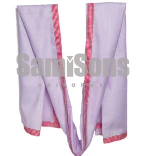 The Inspiration School - Pink Check Dupatta