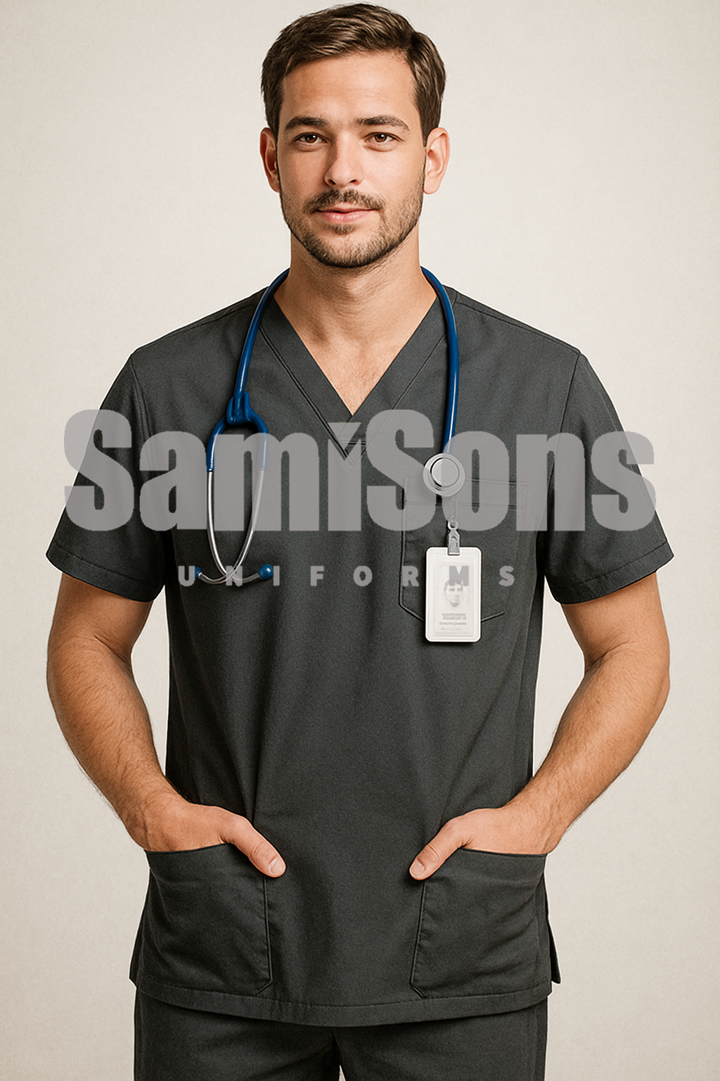 Male – 6 Pockets Scrub